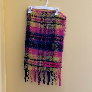 Victoria Secret Plaid Scarf